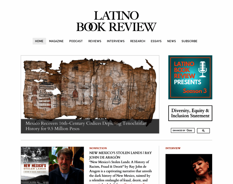 Latinobookreview.com thumbnail