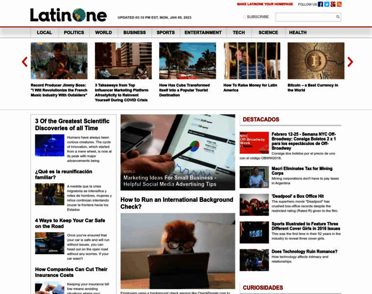 Latinone.com thumbnail