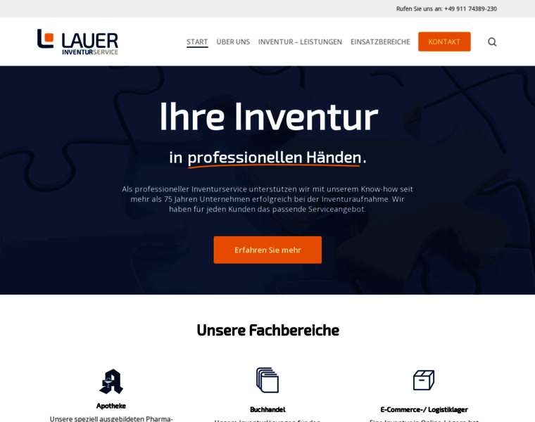 Lauer-inventurservice.de thumbnail