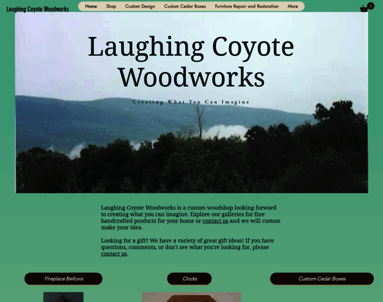 Laughingcoyotewoodworks.com thumbnail