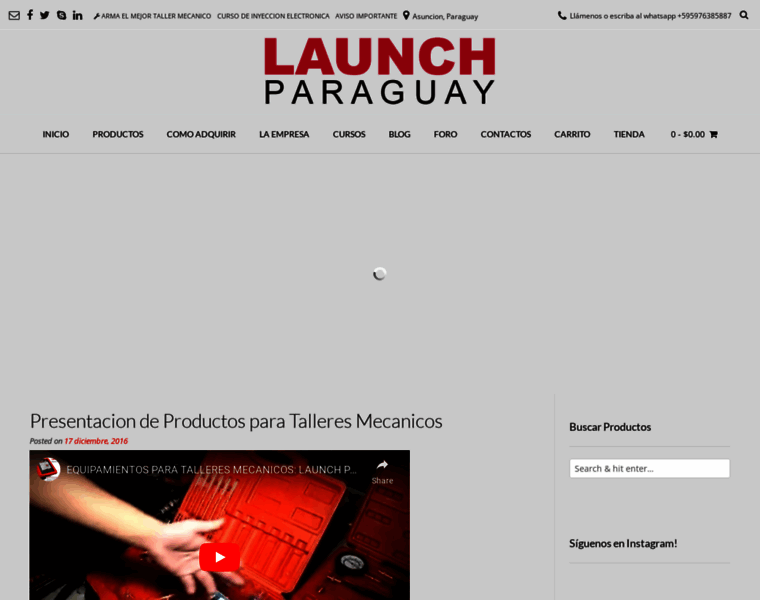 Launchparaguay.com thumbnail