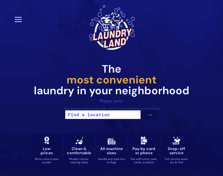 Laundrylandlaundromats.com thumbnail