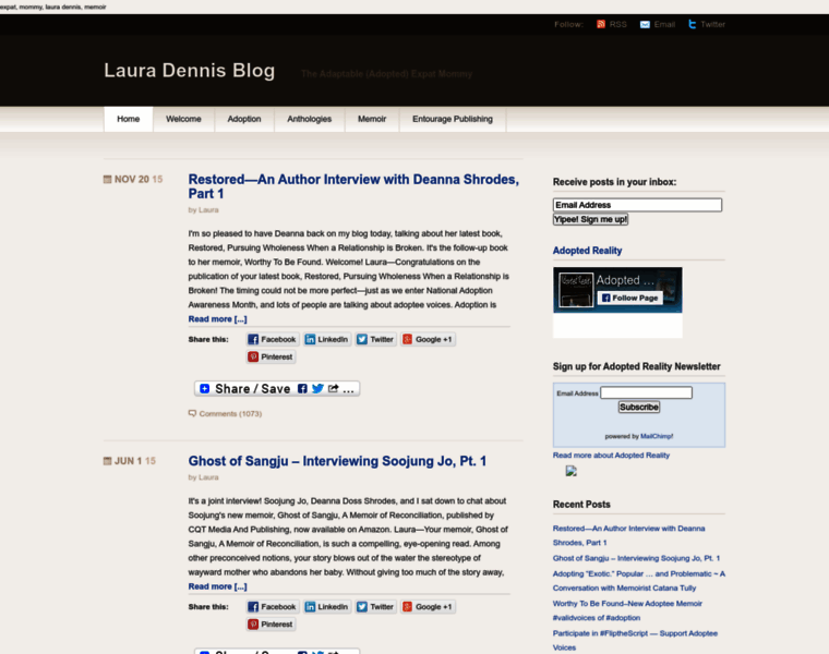 Laura-dennis.com thumbnail