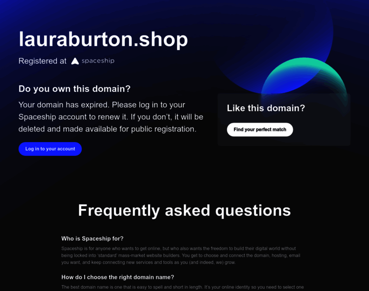 Lauraburton.shop thumbnail