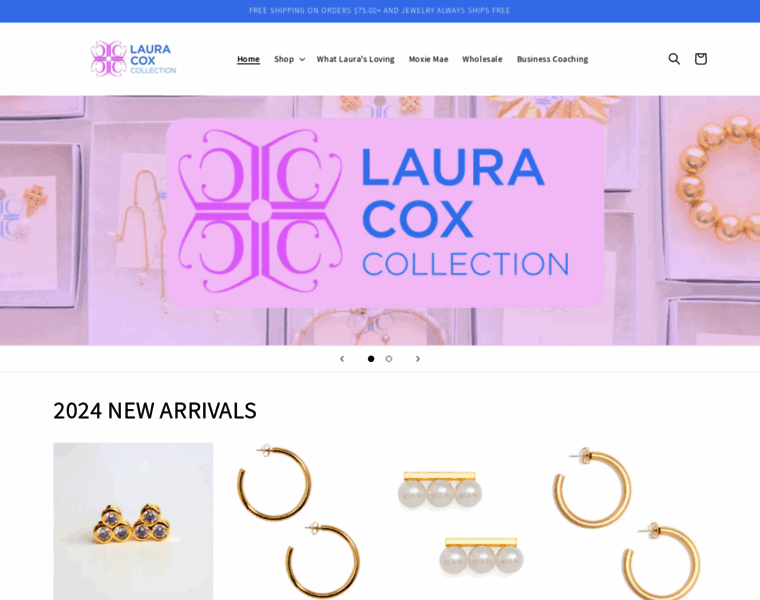 Lauracoxcollection.com thumbnail