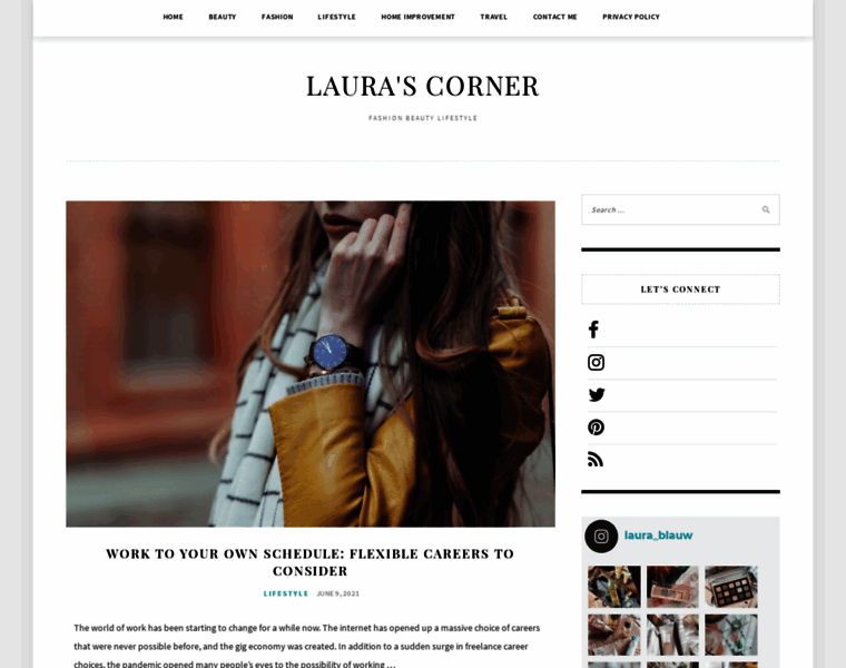 Lauras-corner.com thumbnail