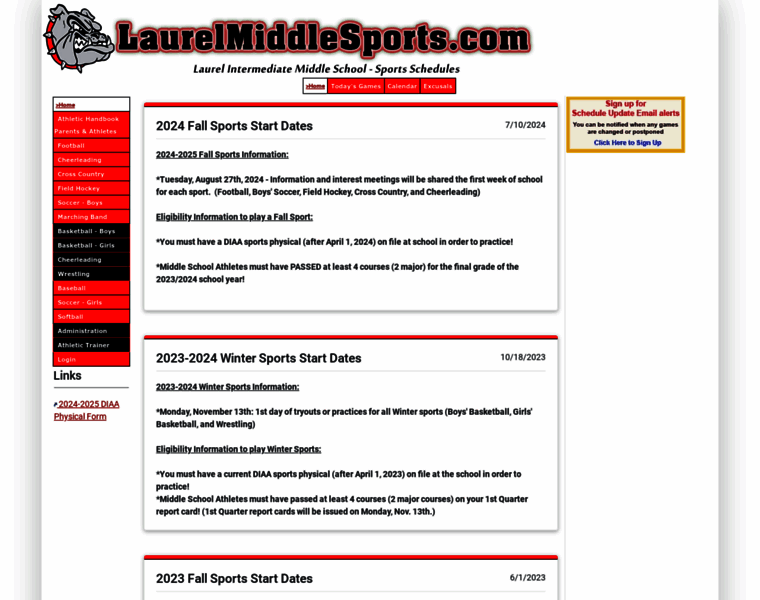 Laurelmiddlesports.com thumbnail Laurelmiddlesports.com thumbnail