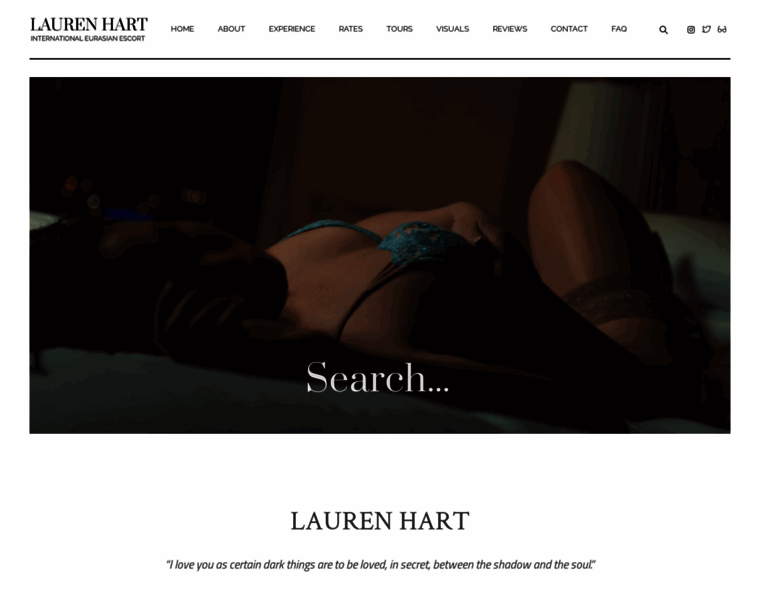 Lauren-hart.com thumbnail