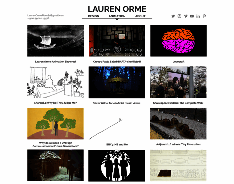 Laurenorme.com thumbnail
