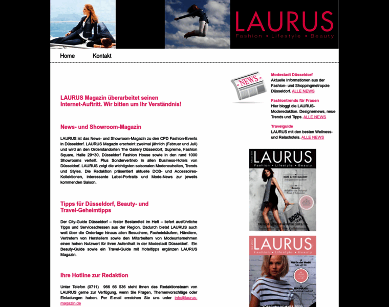 Laurus-magazin.de thumbnail