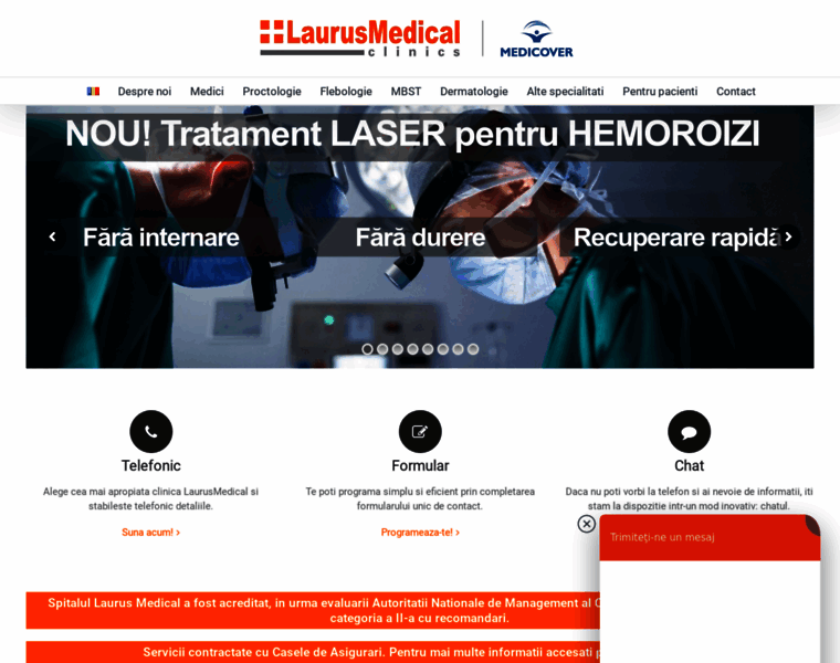 Laurusmedical.ro thumbnail