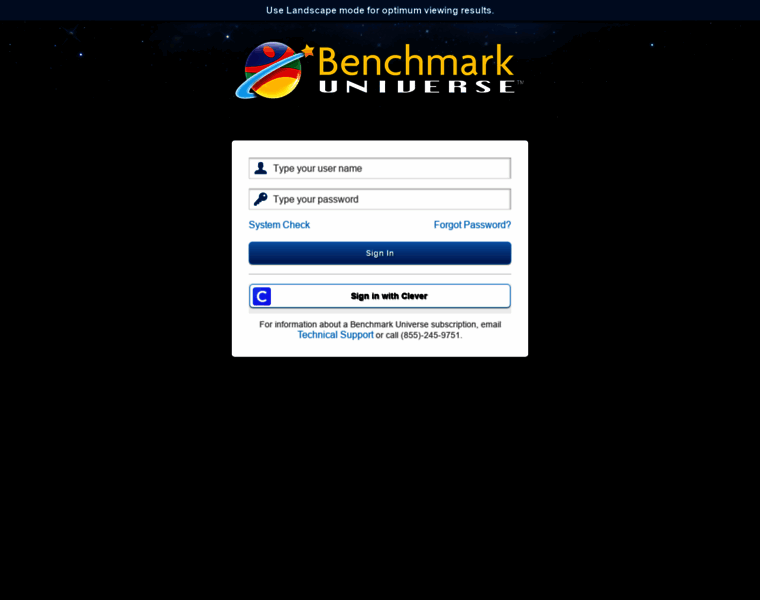 Lausd.benchmarkuniverse.com thumbnail
