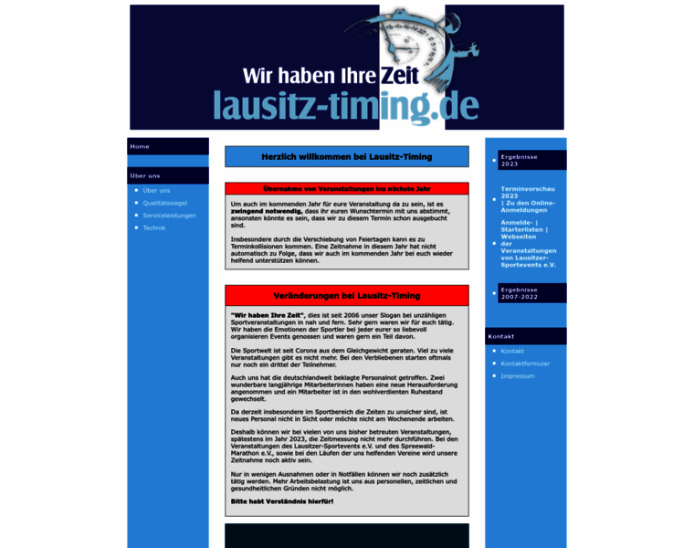 Lausitz-timing.de thumbnail