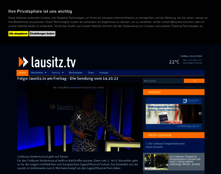 Lausitz-tv.de thumbnail