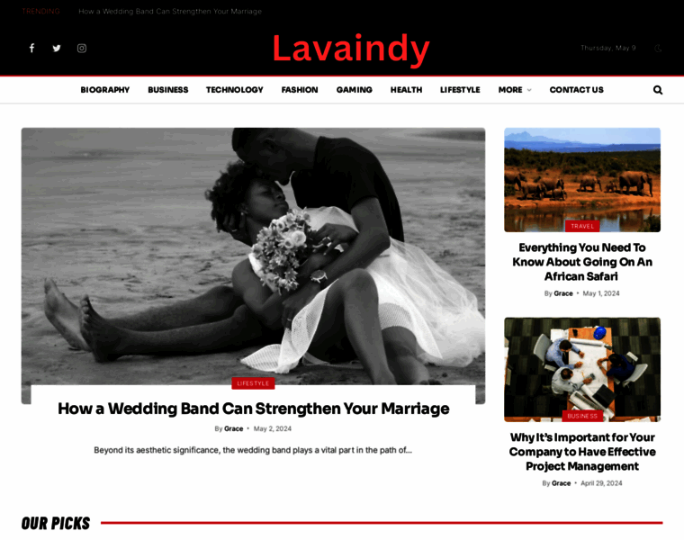 Lavaindy.com thumbnail