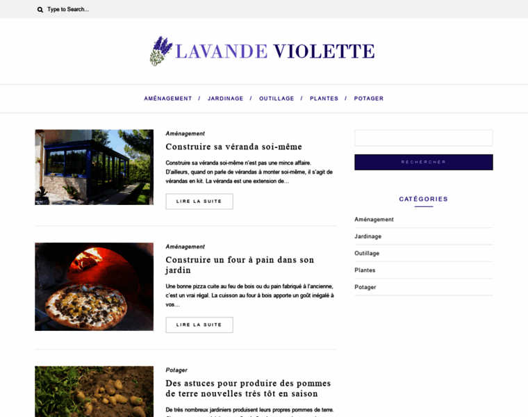 Lavandeviolette.net thumbnail