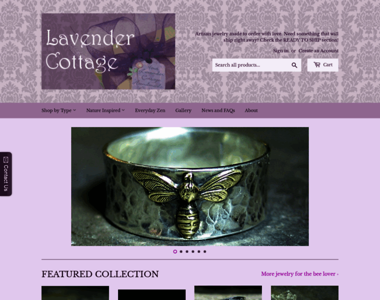 Lavendercottagejewelry.com thumbnail