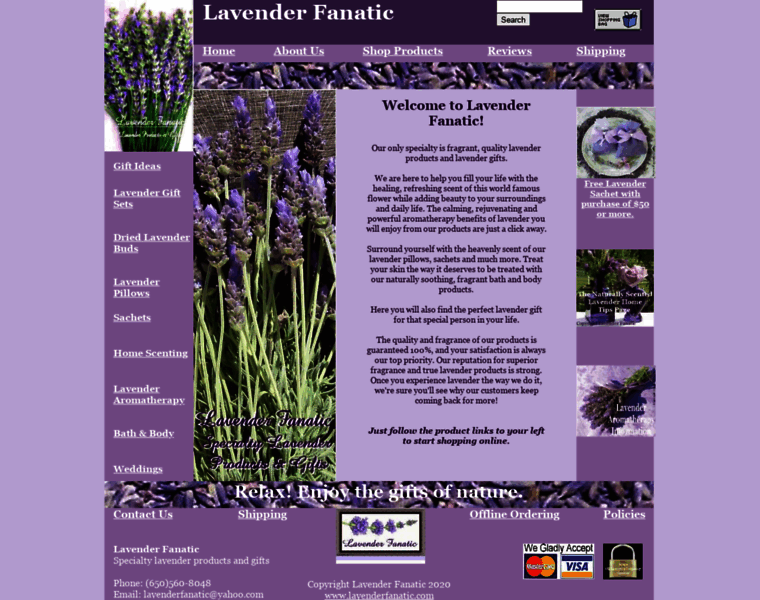 Lavenderfanatic.com thumbnail