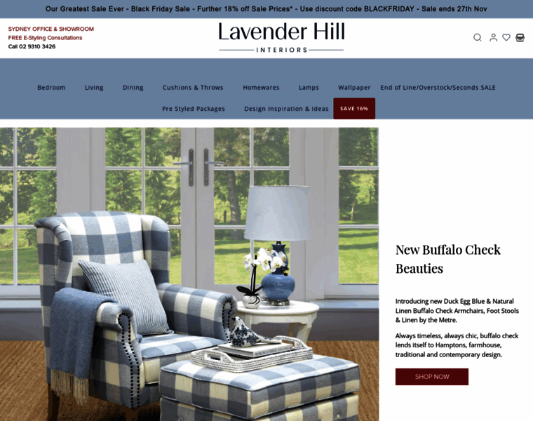 Lavenderhillinteriors.com.au thumbnail