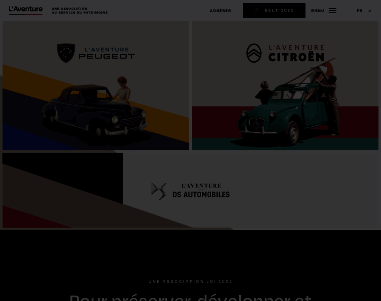 Laventurepeugeotcitroends.fr thumbnail