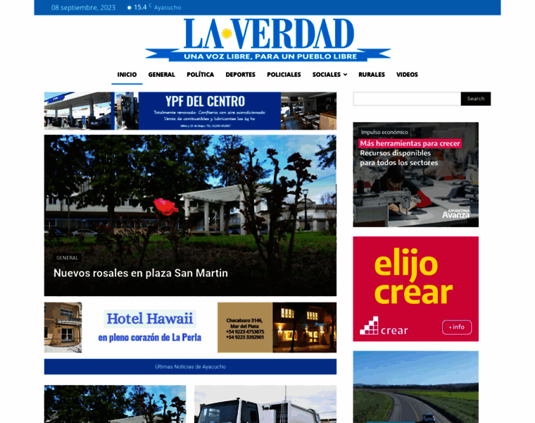 Laverdadayacucho.com.ar thumbnail