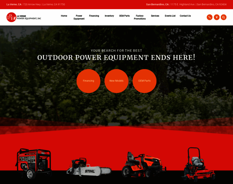 Lavernepowerequipment.com thumbnail