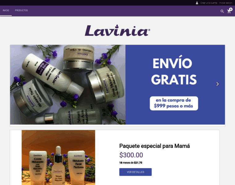Lavinia.com.mx thumbnail