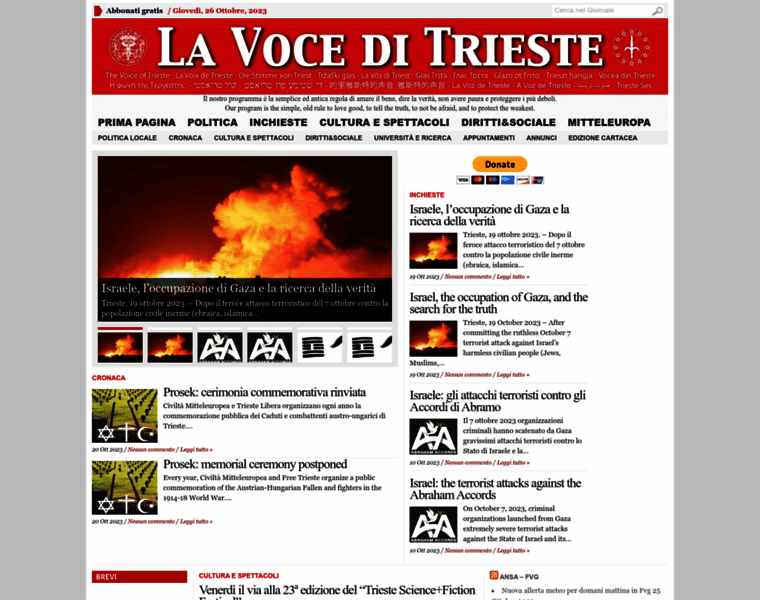Lavoceditrieste.info thumbnail