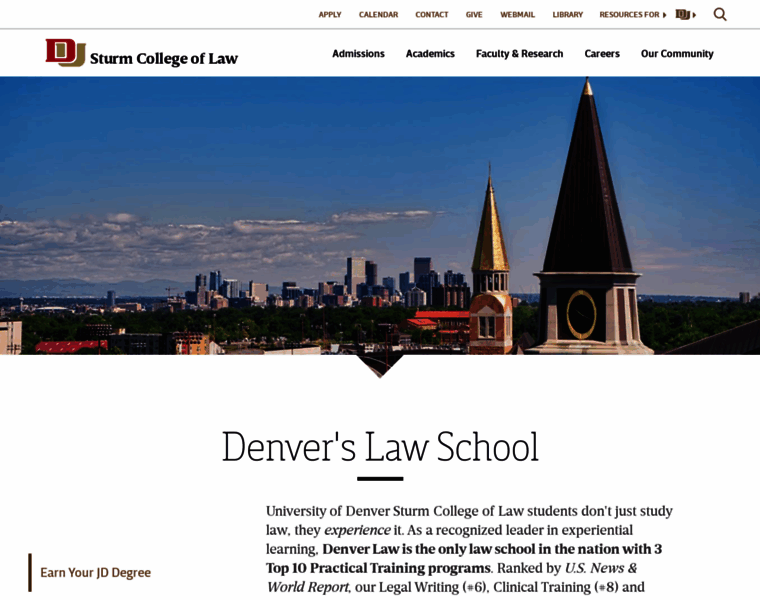 Law.du.edu thumbnail