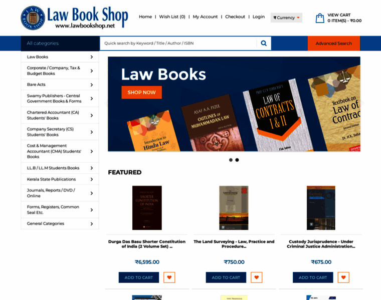 Lawbookshop.net thumbnail