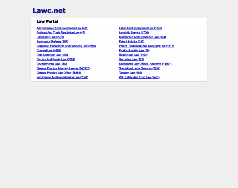 Lawc.net thumbnail