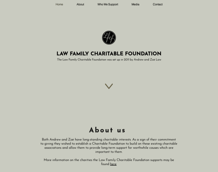 Lawfamilycharitablefoundation.org thumbnail
