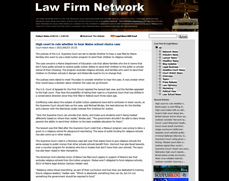 Lawfirm-network.com thumbnail