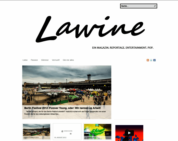 Lawine-magazin.de thumbnail