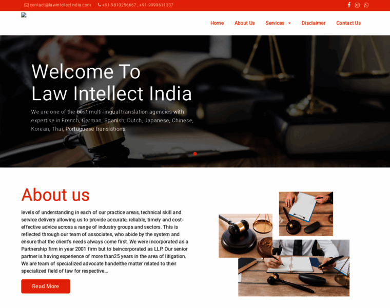 Lawintellectindia.com thumbnail