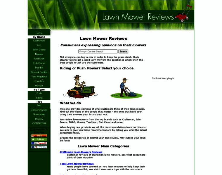 Lawn-mowers-review.com thumbnail