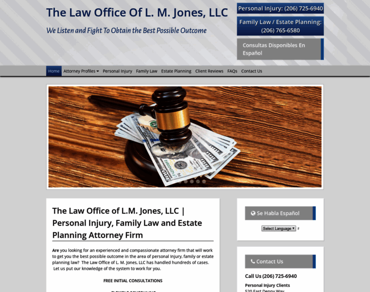 Lawofficelmjones.com thumbnail