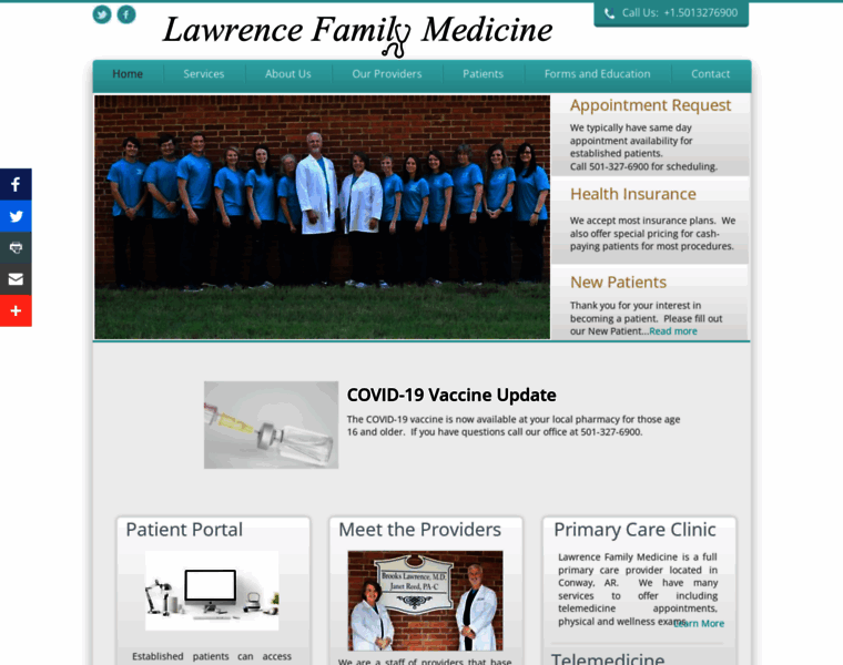 Lawrencefamilymedicine.com thumbnail