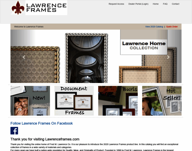 Lawrenceframes.com thumbnail