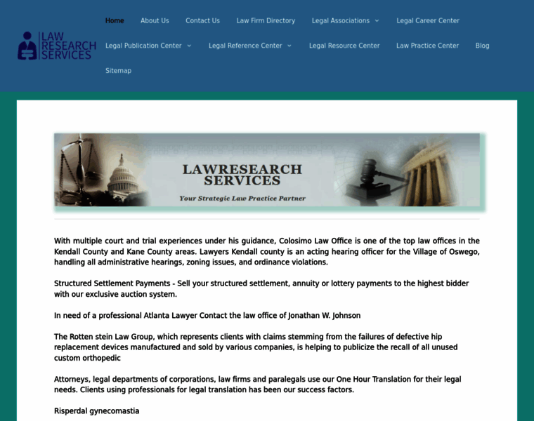 Lawresearchservices.com thumbnail