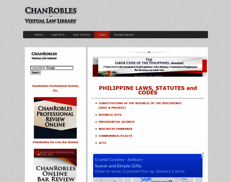 Laws.chanrobles.com thumbnail