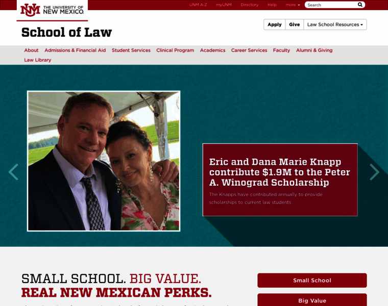Lawschool.unm.edu thumbnail