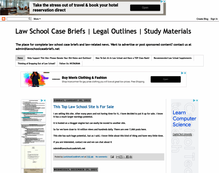 Lawschoolcasebriefs.net thumbnail