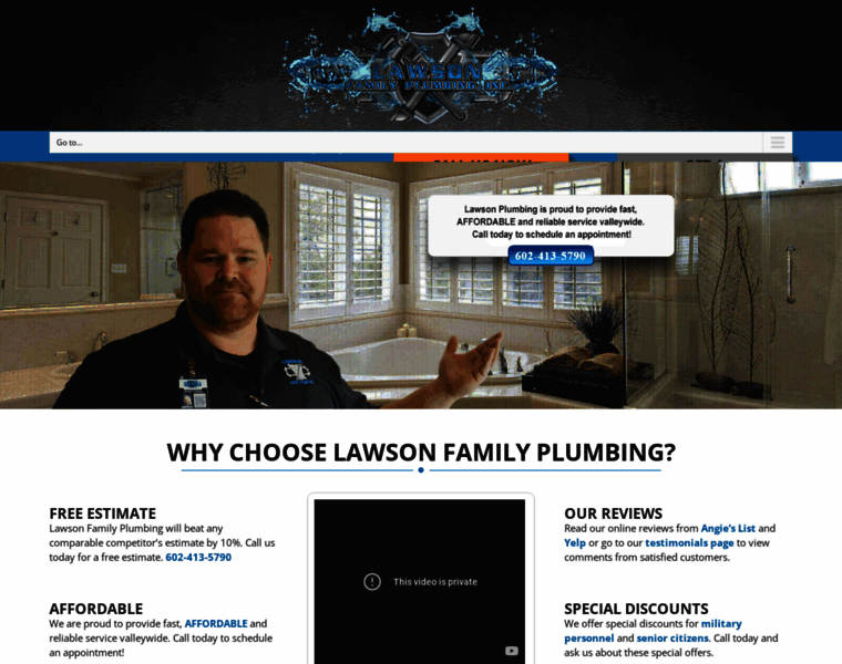 Lawsonfamilyplumbing.com thumbnail