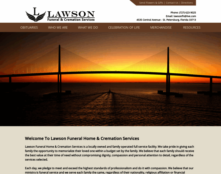 Lawsonfuneralservices.com thumbnail