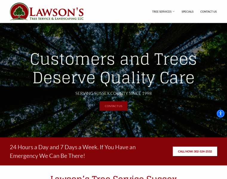 Lawsontreeservice.com thumbnail