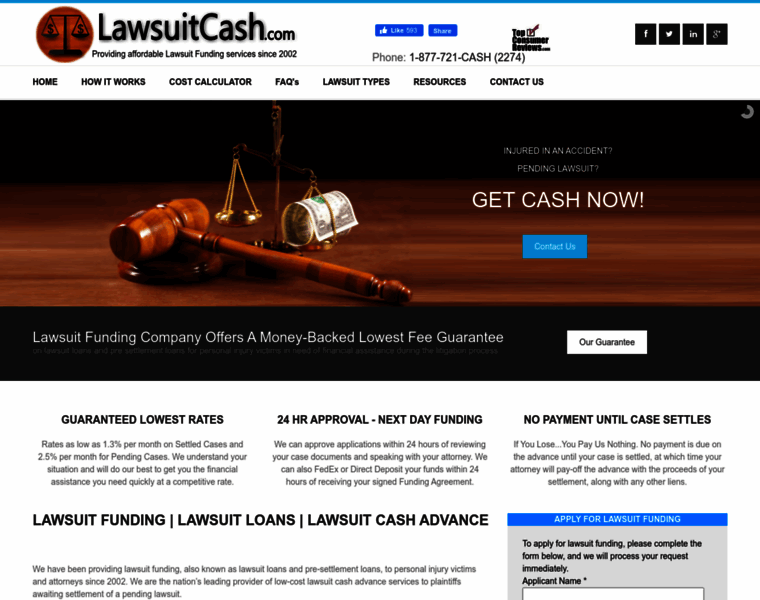 Lawsuitcash.com thumbnail