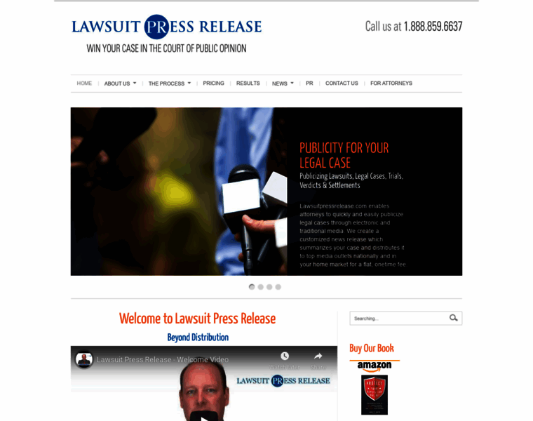 Lawsuitpressrelease.com thumbnail
