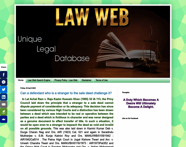 Lawweb.in thumbnail