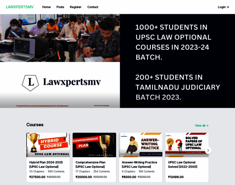Lawxpertsmv.in thumbnail